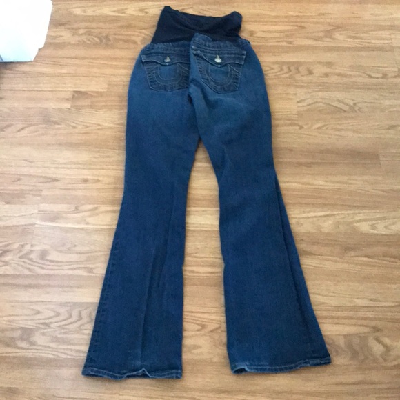 True Religion Maternity Jeans Size 29 Inseam 32 - Picture 4 of 6